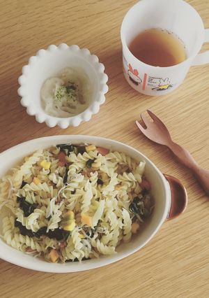離乳食完了期 しらすのバター醤油パスタ-レシピのメイン写真