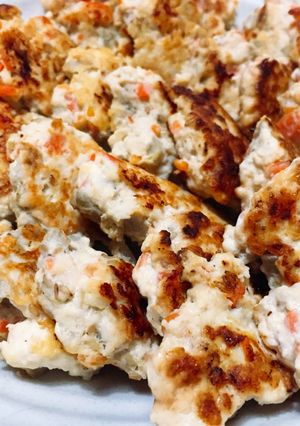鶏ひき★根菜と豆腐のハンバーグ-レシピのメイン写真