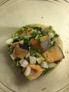 フライパンで!鮭と蕪のハーブマリネ-レシピのメイン写真