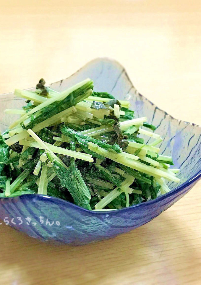 水菜のわさマヨ和え-レシピのメイン写真