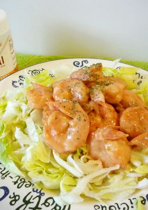 カルシウムたっぷり海老マヨ♪-レシピのメイン写真