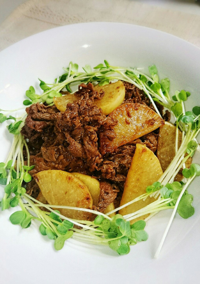 ★大根&牛肉の韓国風炒め★-レシピのメイン写真