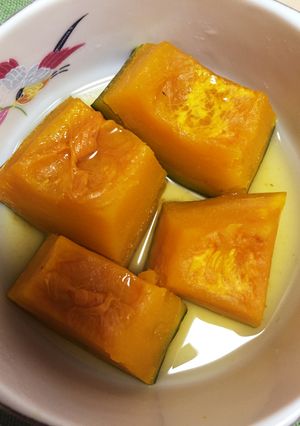 電子レンジ圧力鍋でかぼちゃの煮物♫-レシピのメイン写真