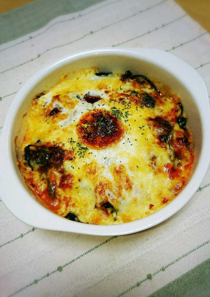 ＊ほうれん草のｵｰﾌﾞﾝ焼き＊-レシピのメイン写真