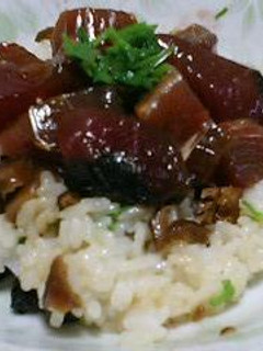 鰹の漬けちらし-レシピのメイン写真