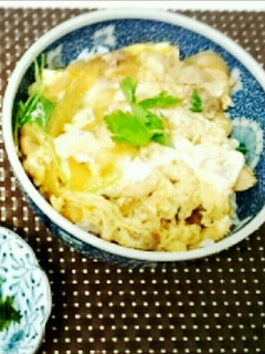 基本的な親子丼-レシピのメイン写真