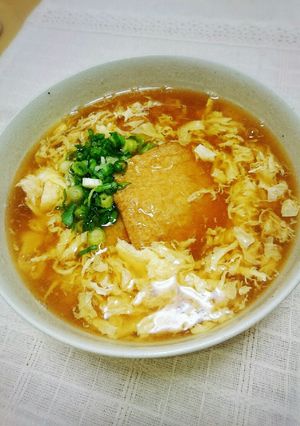 ~玉子とじ＊あんかけうどん~-レシピのメイン写真