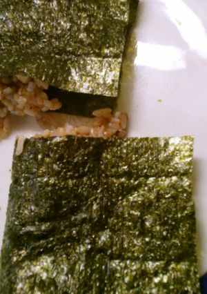 簡単お弁当に♪おかかたっぷり おにぎらず-レシピのメイン写真