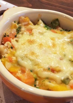 離乳食後期 ちぎりぱんグラタン-レシピのメイン写真