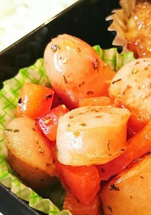 ウインナーとパプリカのレモンパセリ炒め-レシピのメイン写真