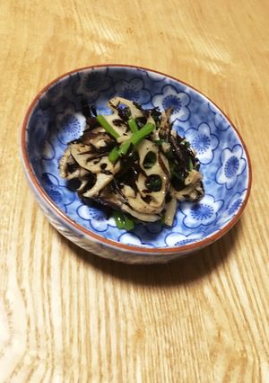 春菊とひじきの和え物-レシピのメイン写真