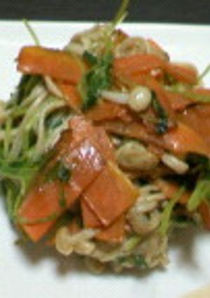 豆苗炒め-レシピのメイン写真