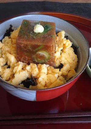 リメイク‼︎少量の豚角煮で＊煮こごり丼＊-レシピのメイン写真