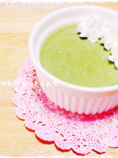 濃厚!なめらか抹茶プリン♡-レシピのメイン写真