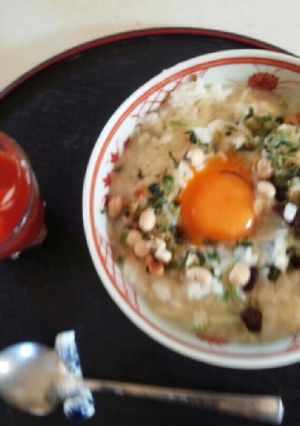 血管プラークダイエット食702（粥朝食）-レシピのメイン写真