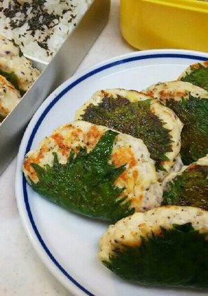 お弁当にも♪Ｗしそ豆腐バーグ-レシピのメイン写真
