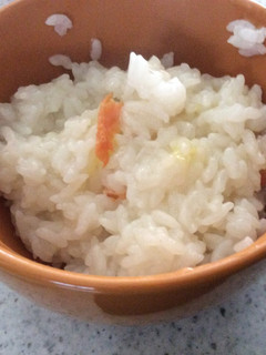 白菜と鮭の簡単リゾット-レシピのメイン写真