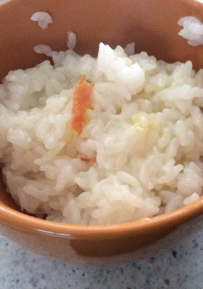 白菜と鮭の簡単リゾット-レシピのメイン写真