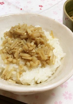 オススメ！えのきでなめたけ-レシピのメイン写真