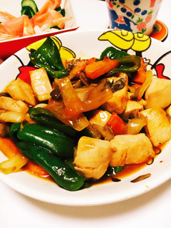 鶏肉と野菜の甘酢あんかけ-レシピのメイン写真