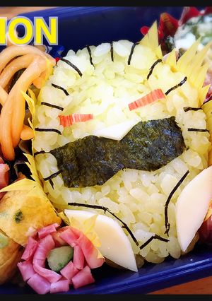キャラ弁★ジュウオウライオン-レシピのメイン写真