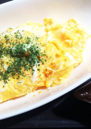 簡単！トロッとチーズオムレツ♪-レシピのメイン写真