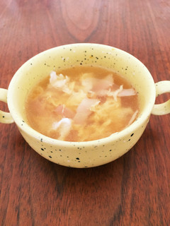 ふんわり卵とベーコンのコンソメスープ-レシピのメイン写真