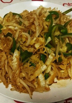 プチ糖質制限ダイエット焼そば-レシピのメイン写真