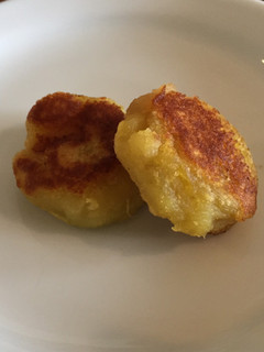 離乳食完了期、さつまいもとリンゴのおやき-レシピのメイン写真