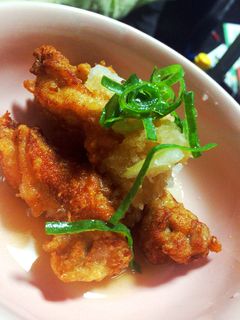 鶏の唐揚げ~おろし載せ~-レシピのメイン写真