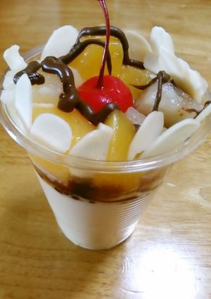 プリンアラモード-レシピのメイン写真