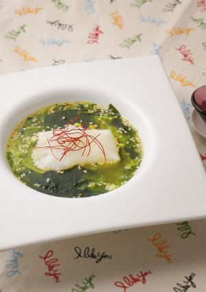 レタススープ餅-レシピのメイン写真
