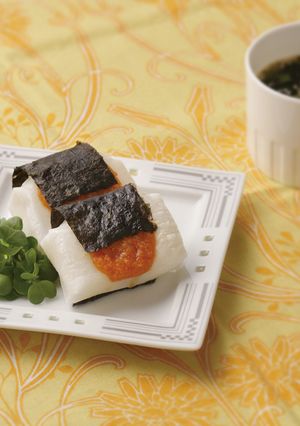 めんたい餅-レシピのメイン写真