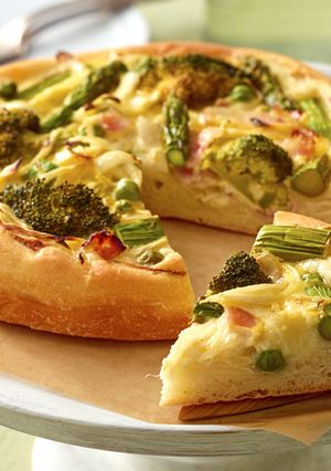春野菜のキッシュパン-レシピのメイン写真