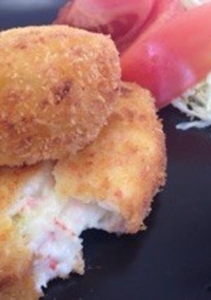 カニ風味クリームコロッケ-レシピのメイン写真