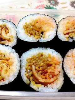 焼きそば入り!韓国風・太巻き☆-レシピのメイン写真