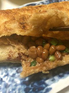 きつね納豆焼（油揚げ・納豆包み焼き）-レシピのメイン写真