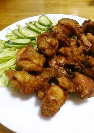 鶏肉のカレー竜田揚げ-レシピのメイン写真
