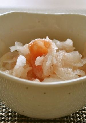 新玉ねぎの明太子和え-レシピのメイン写真