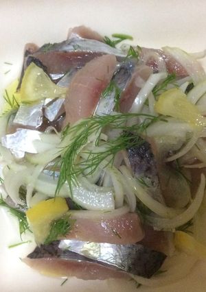 ニシンの塩レモンマリネ-レシピのメイン写真