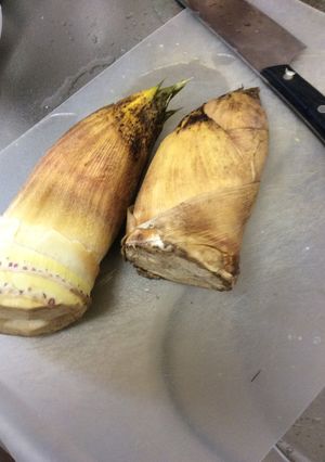 春は筍茹でてみる-レシピのメイン写真