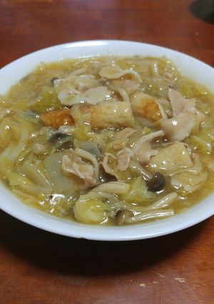 ☆たっぷり野菜とちくわのあんかけ☆-レシピのメイン写真