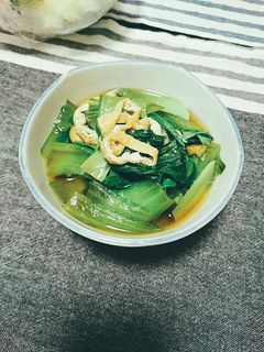 チンゲン菜と油揚げ◎さっと煮-レシピのメイン写真