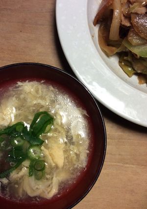 卵スープ 中華料理のおともに！ 超簡単！-レシピのメイン写真