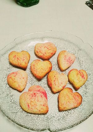 不思議なピンクのマーブルクッキー♡♡-レシピのメイン写真