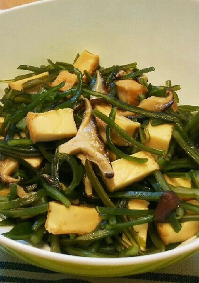 茎わかめと厚揚げのサッと煮-レシピのメイン写真