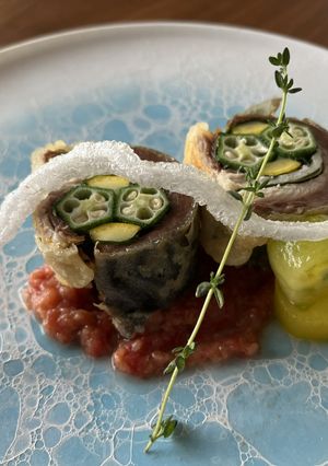 いわしの変わり揚げ～とまと梅肉ソース添え-レシピのメイン写真