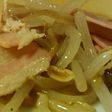 もやしとベーコン炒め