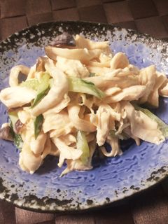 ささみと胡瓜のマヨ和え-レシピのメイン写真