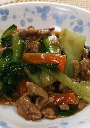 チンゲン菜のオイスターソース炒め-レシピのメイン写真